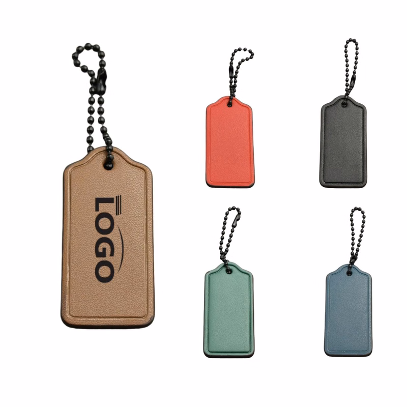 Premium PU Leather Custom Key Tag