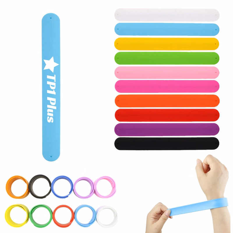 Custom Silicone Slap Wristband