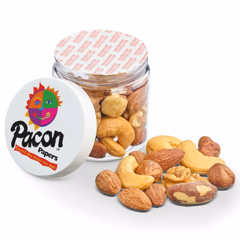 4 OZ JAR OF ROASTED MIXED NUTS