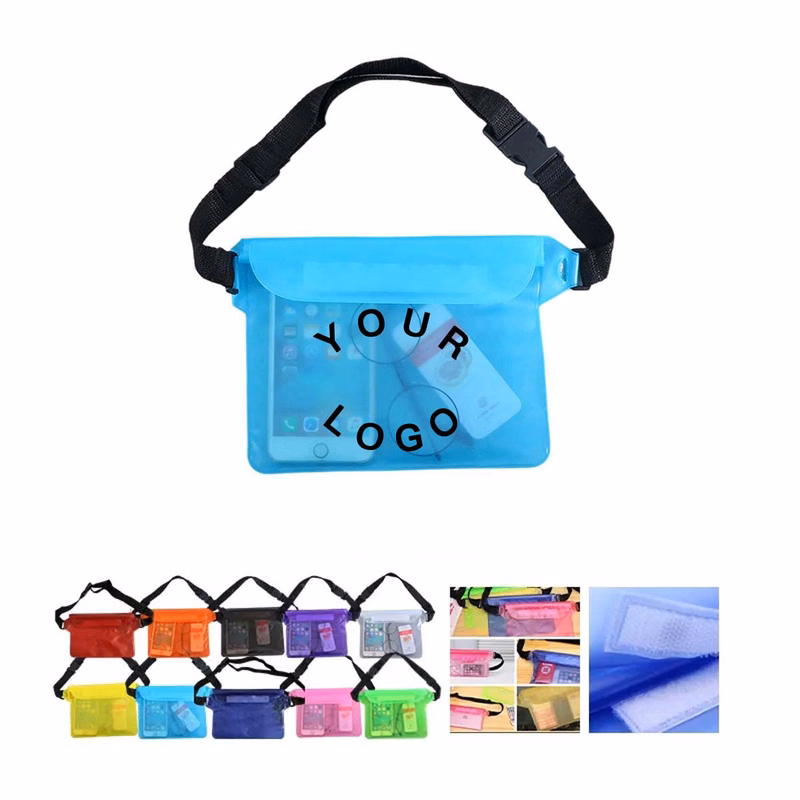 Transparent PVC Phone Pouch for Swimming and Travel