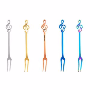 5.51 Inch Music Note 2 Teeth Fork