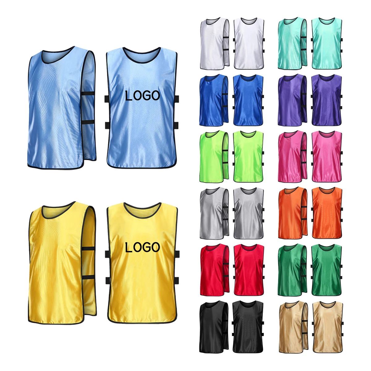 Team Sports Training Jersey Vests 1