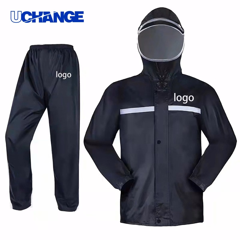 Outdoor Reflective Raincoat Set