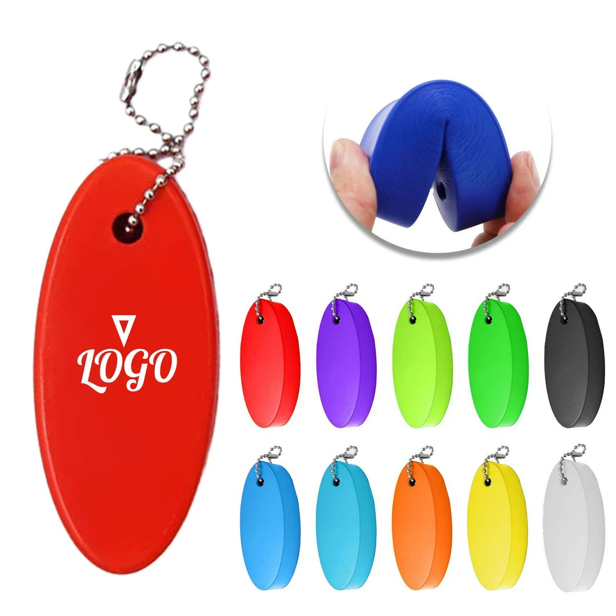 Foam PU Outdoor Water Sports Accessories Floating Keychain 1