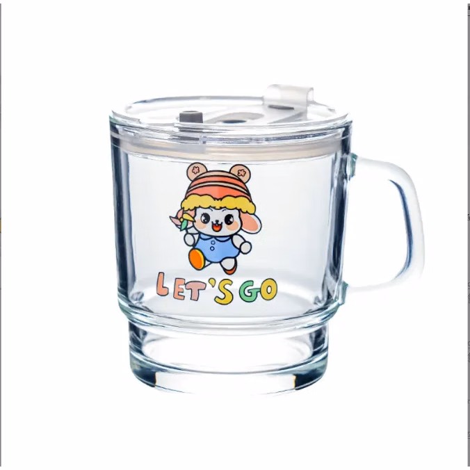 Glass Drinking Straw Cups