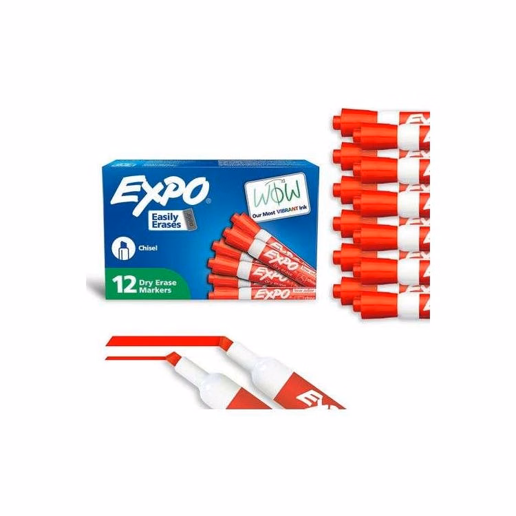 EXPO Dry Erase Markers - Red