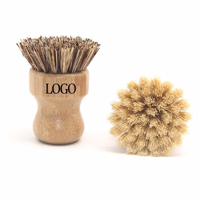 Natural Kitchen Scrub Brush Set