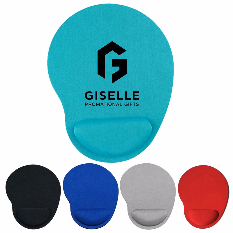 Ergonomic Memory Foam Mouse Pad - Wrist Support & Precision