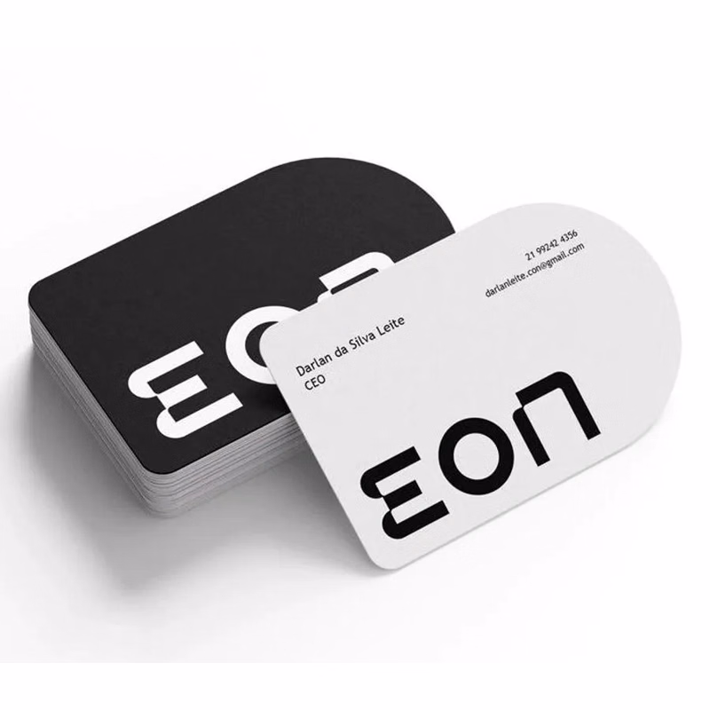 Half Circle Business Card