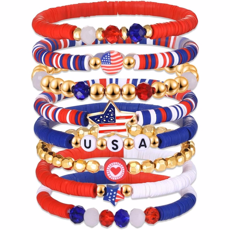 Patriotic Independence Day Ladies Bangle Ornaments