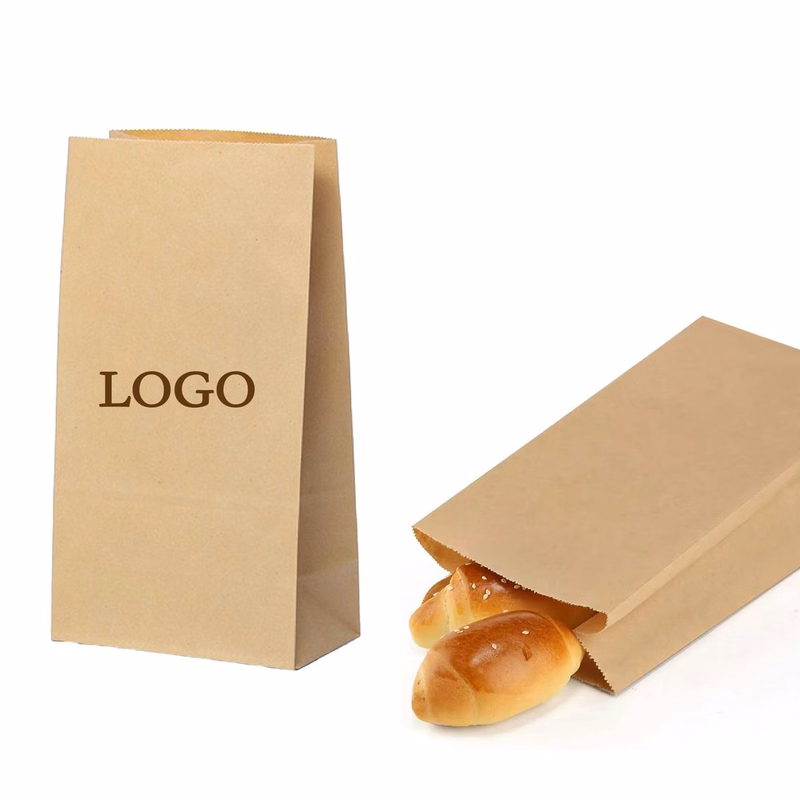 Heavy-Duty Food-Grade Kraft Takeout Bags