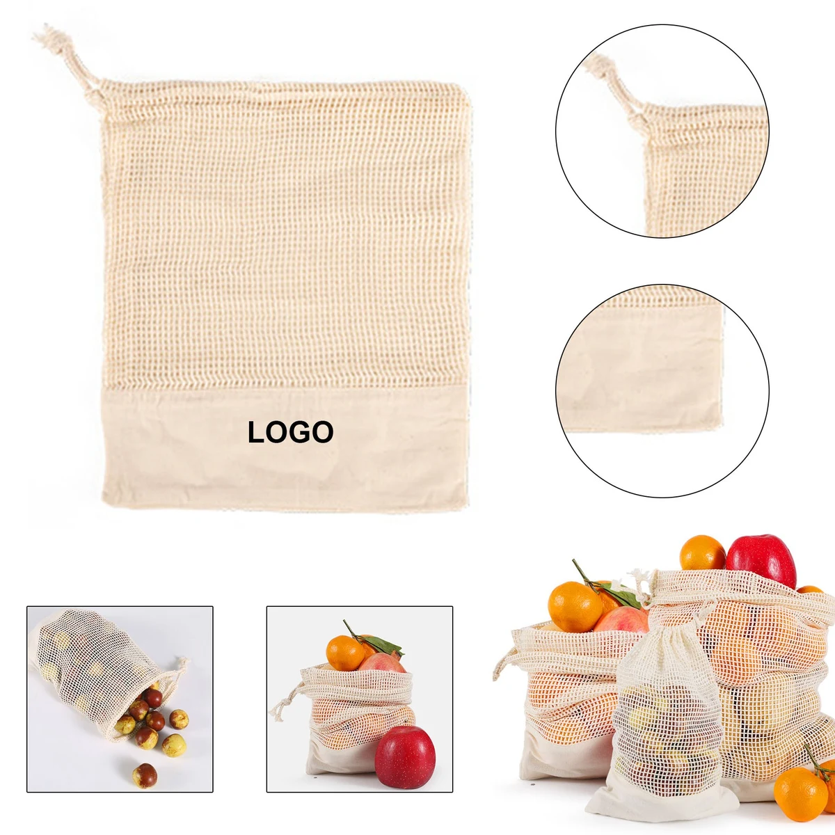 Reusable Mesh Tote Bag 1