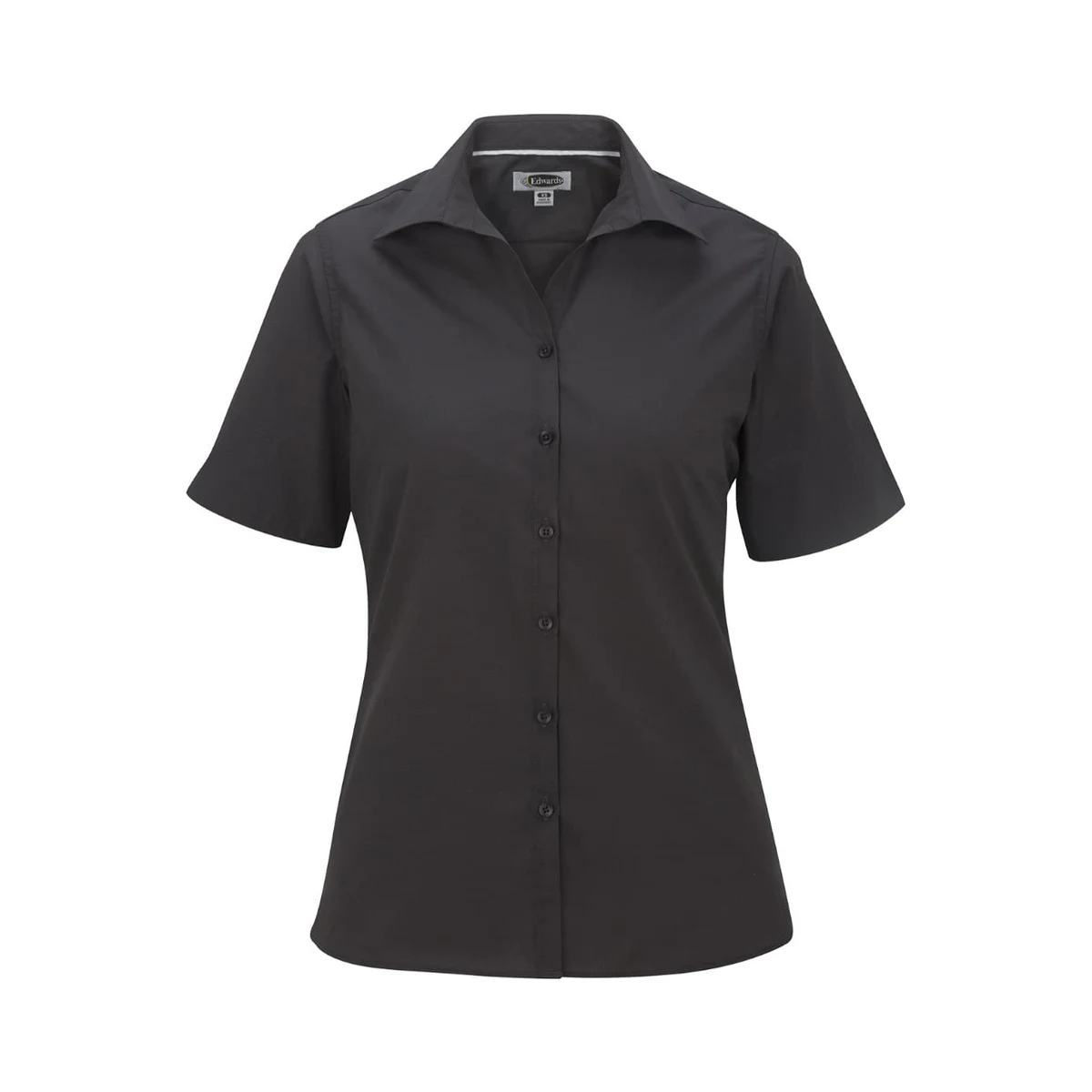 Lightweight Poplin Short Sleeve Ladies Shirt 1