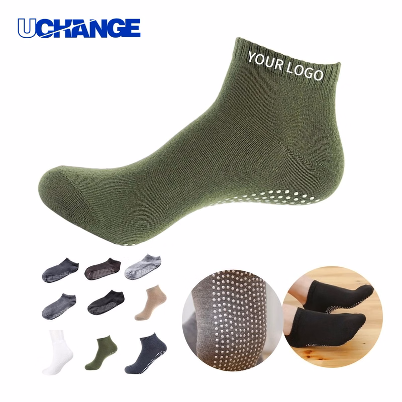 Men's Yoga Socks with Non-Slip Grip for Practice