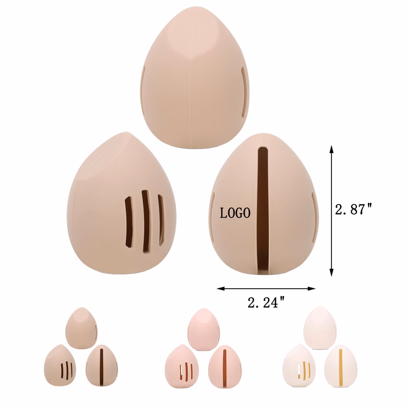 Water Drop Silicone Beauty Egg Storage