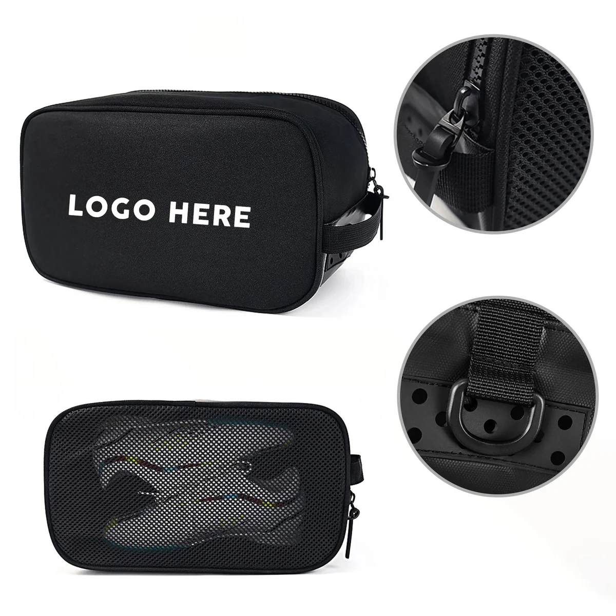 Portable sports shoe bag 1