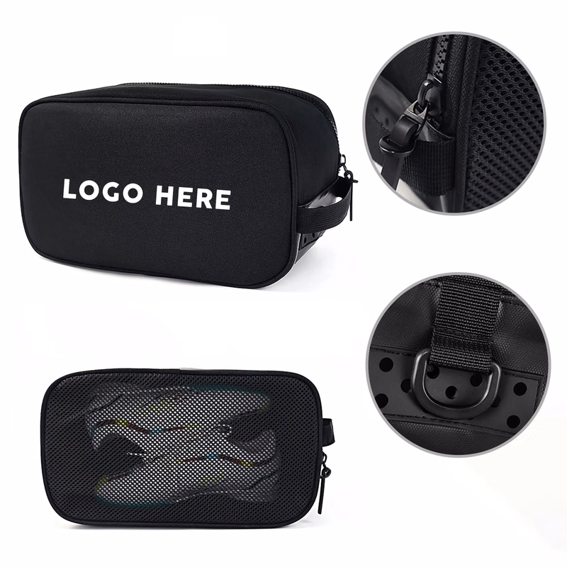 Portable sports shoe bag