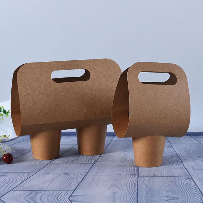 Disposable Food-grade Water Cup Paper Handle Holder