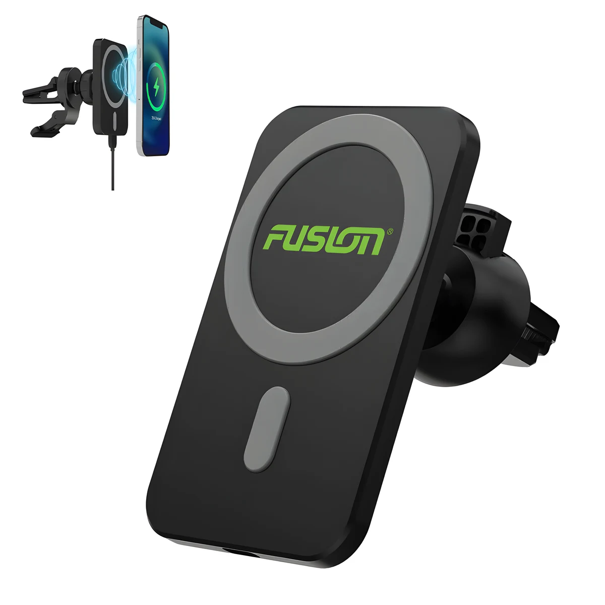 Wireless Magnetic Car Mount Charger Qi 15W 1