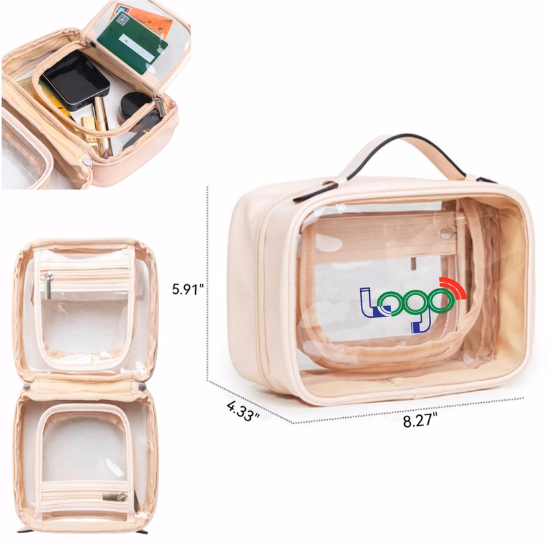 Transparent Travel Cosmetic Bag