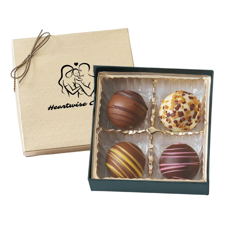 Truffle Gift Box with 4 Truffles 1