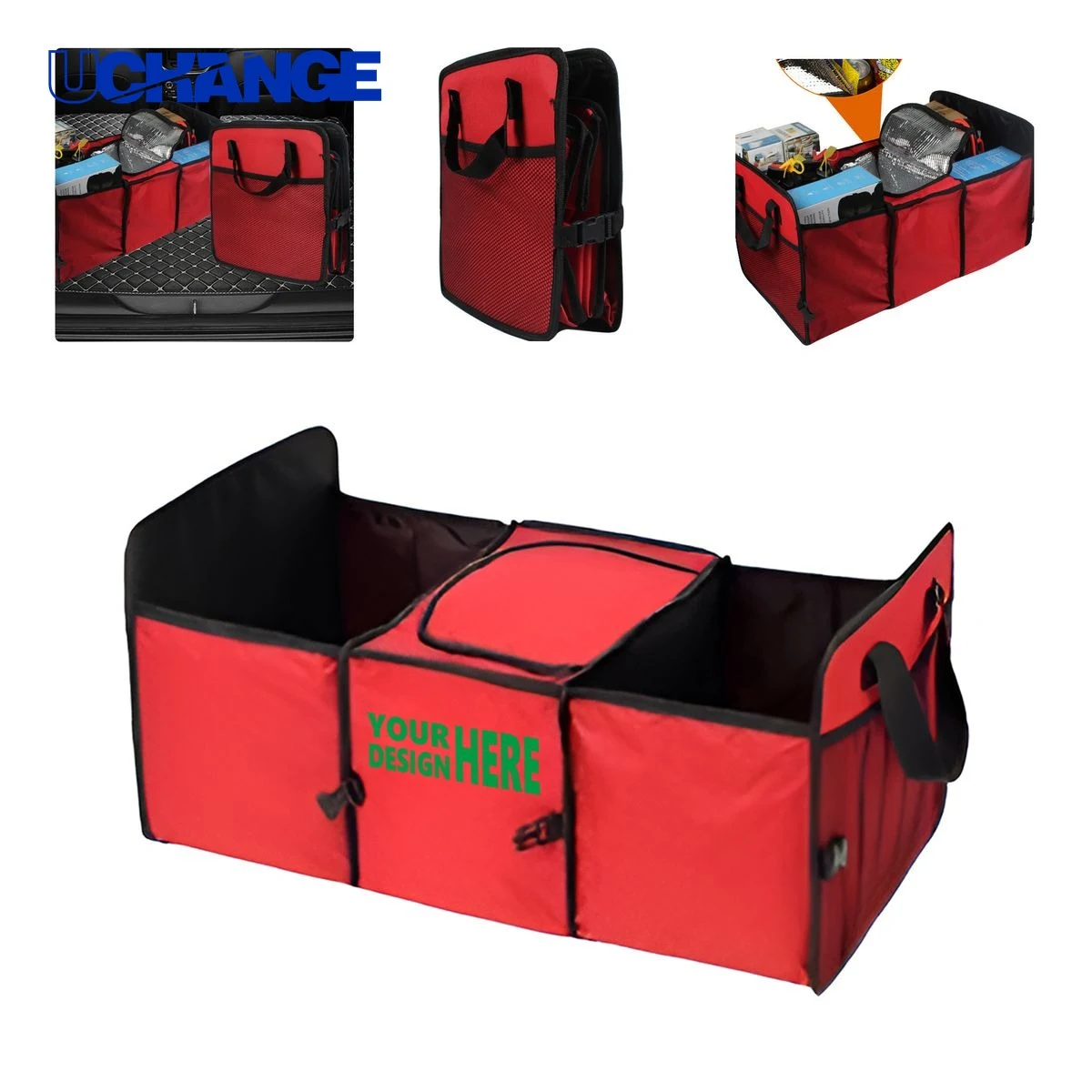 Custom Car Trunk Insulated Storage Organizer 1