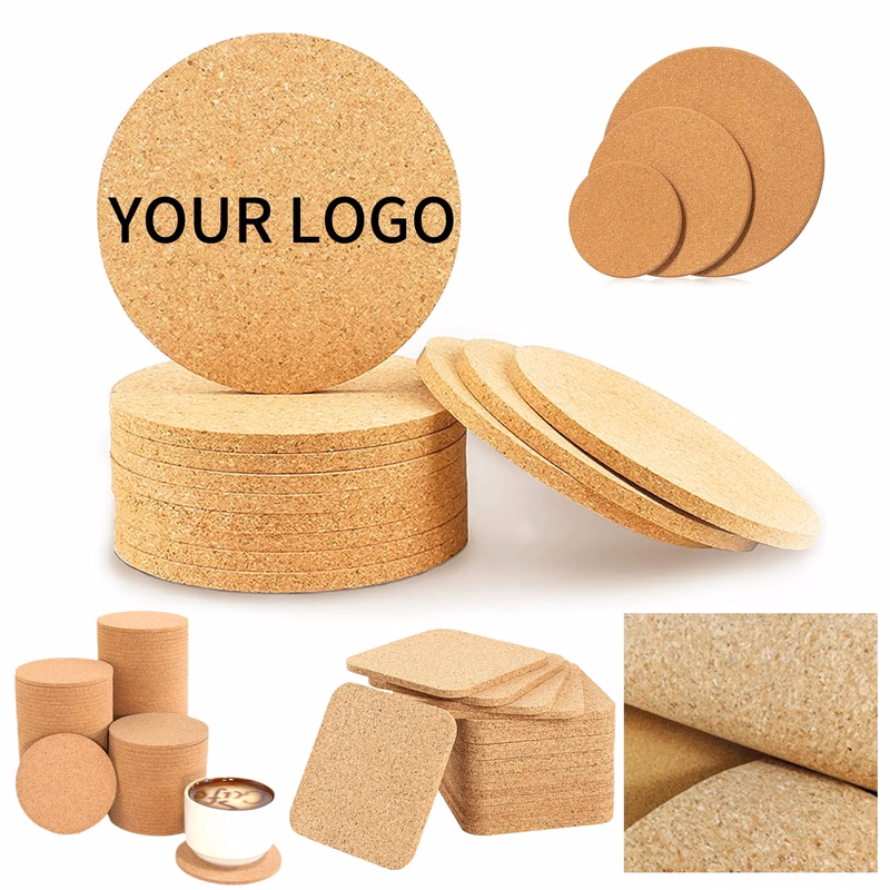 Reusable Cork Coaster Lightweight and Eco Friendly