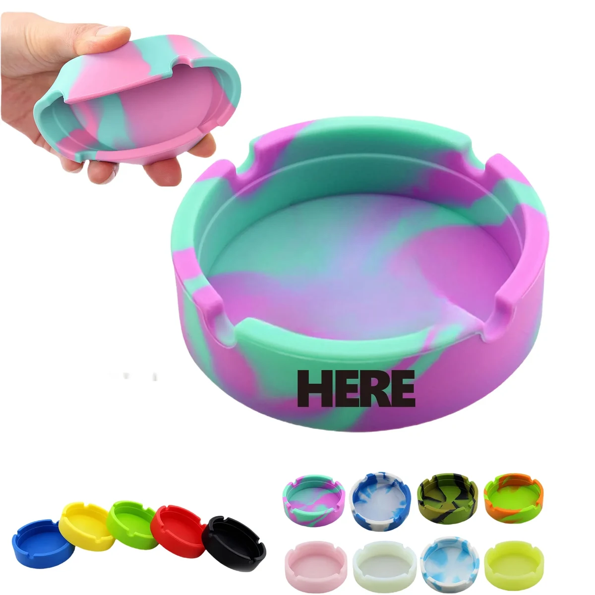 Silicone Ashtray For Cigarette 1