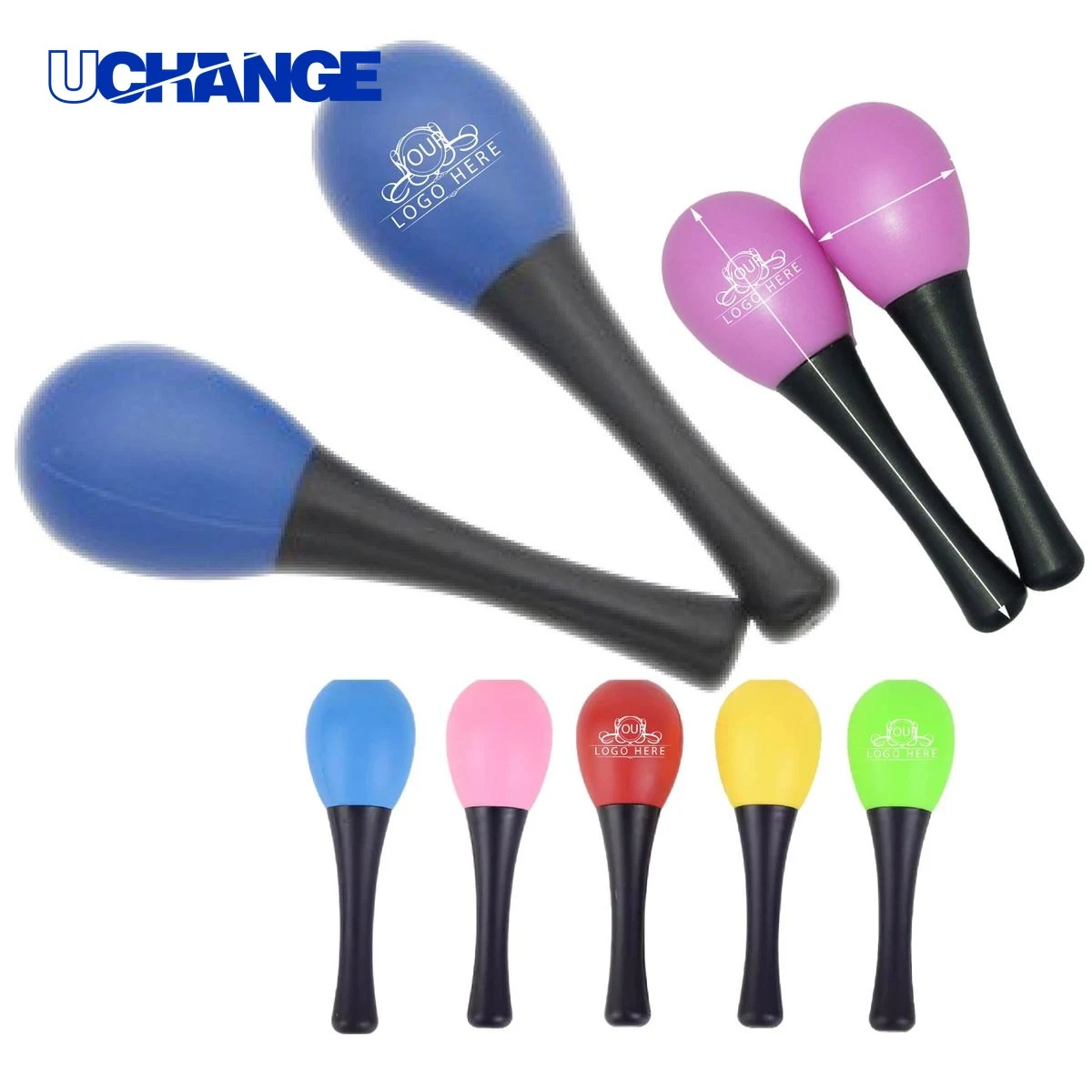 Plastic Maraca Musical Instrument Toy 1