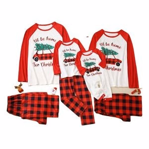 Christmas Child Pajama Sets Parent