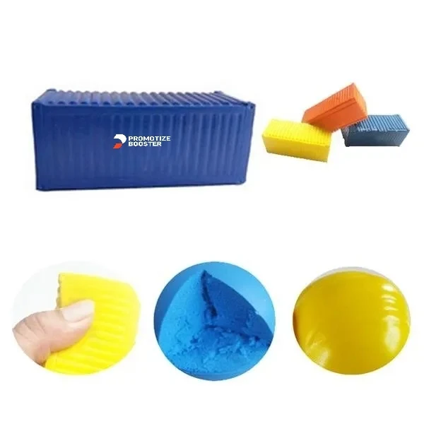 Cargo Storage Container Stress Reliever, custom stress ball with logo imprint 1