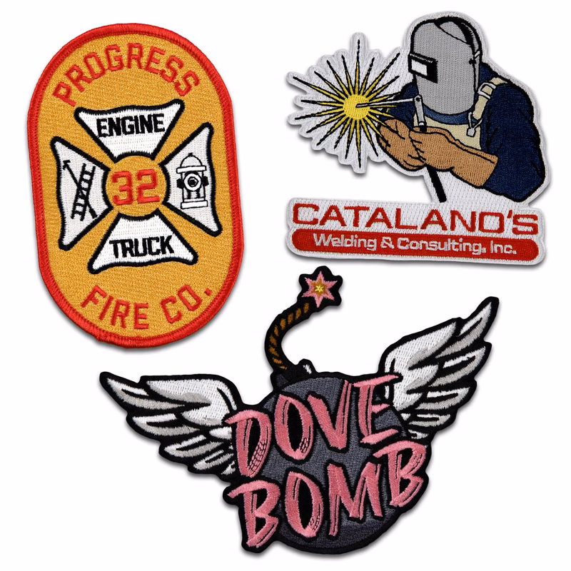 4.5" Embroidered Patch (100%)