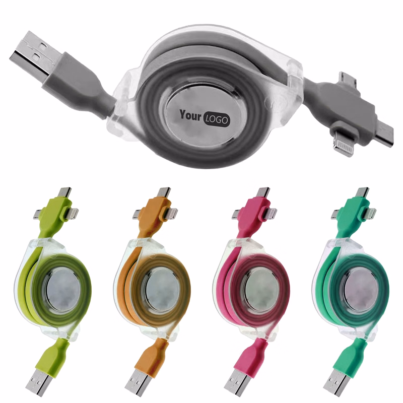 Blend Personalized Retractable Charger Cable