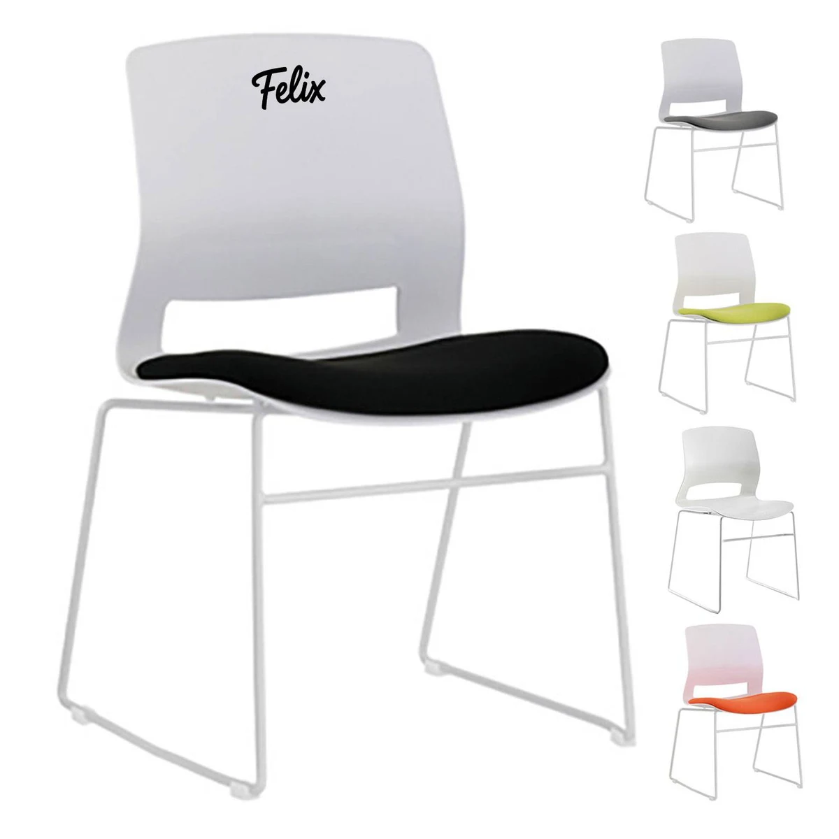 Ergonomic Steel Office Chair 1