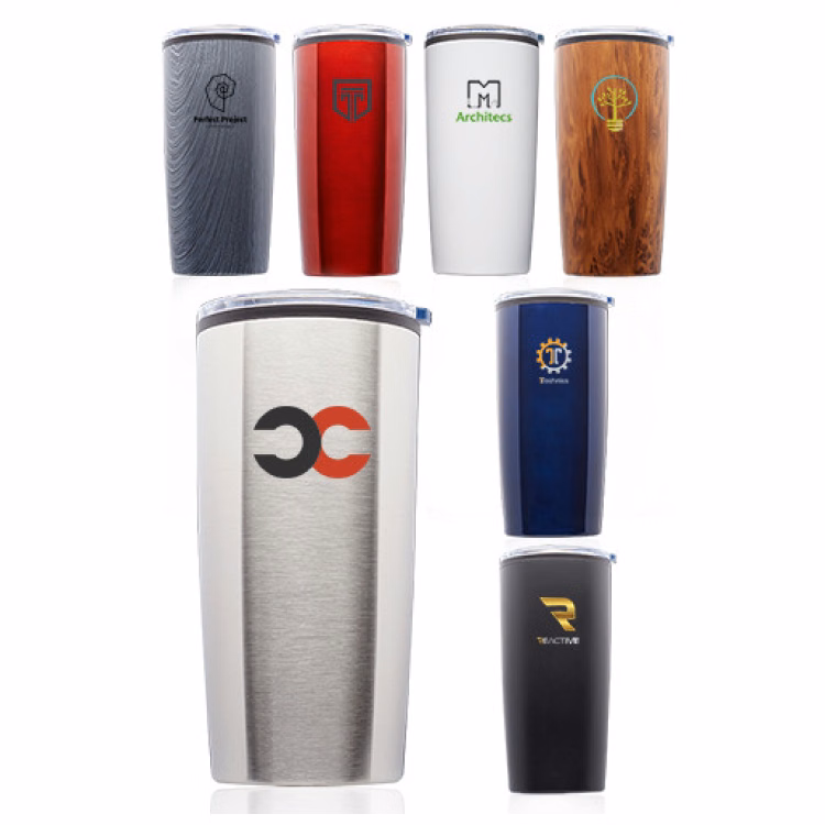 20 oz. Stainless Steel & Plastic Tumbler - BPA Free