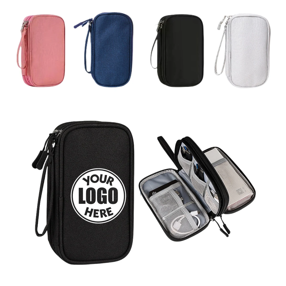 Waterproof Portable Travel Cable Storage Bag 1