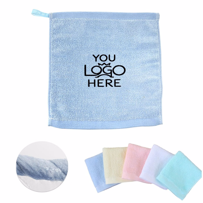 9.8" Small Cotton Towel with Hanging Loop
