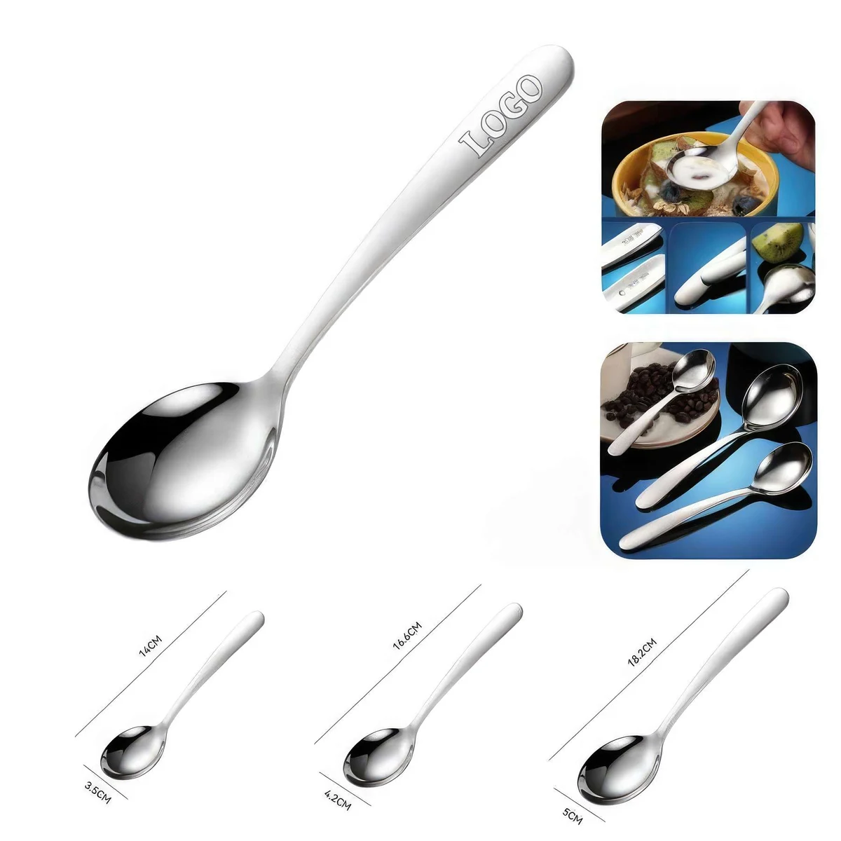 Custom Stainless Steel Spoons 1