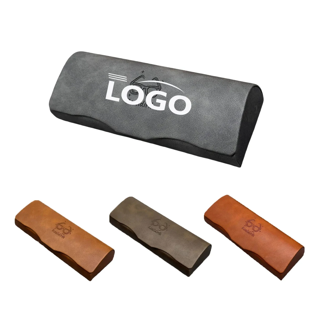 Travel Vintage Leather Sunglass Case 1