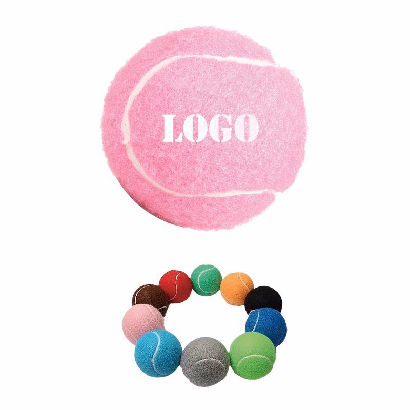 Vibrant Tennis Ball Pet Toys
