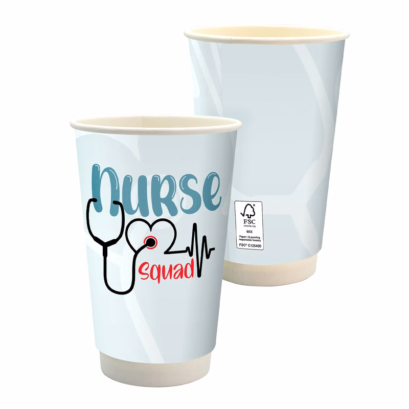 16 oz. Healthcare Full Color Paper Cup