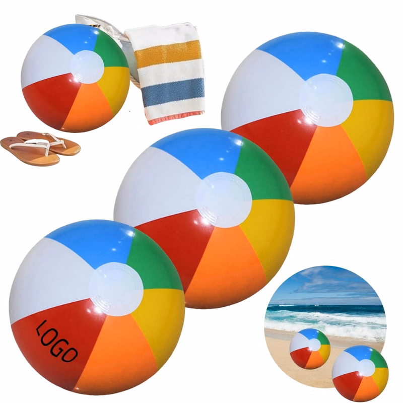 12" PVC Inflatable Beach Ball