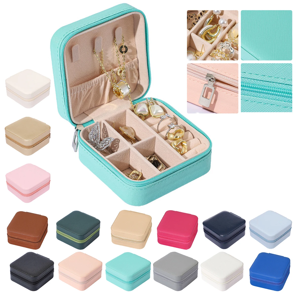 Travel Portable Small Jewelry Box 1