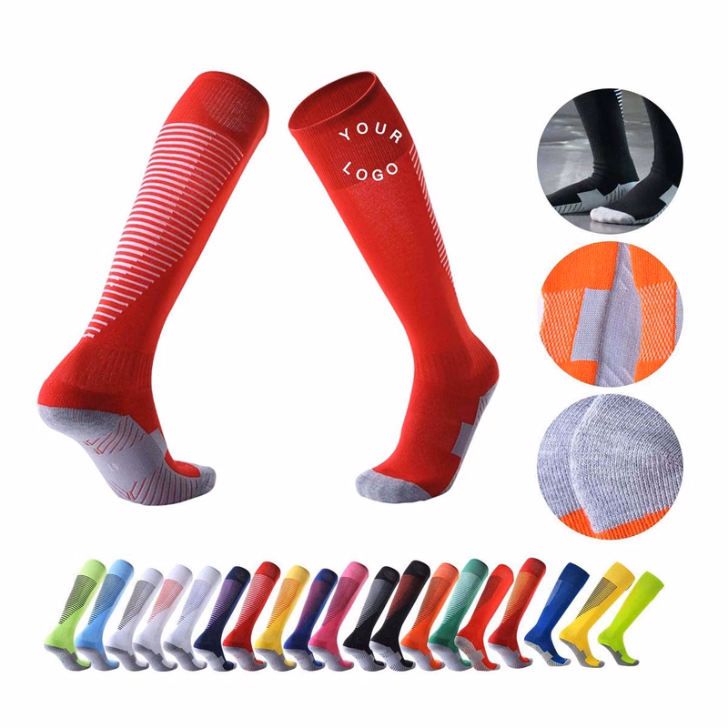 Knee Length Soccer Socks with Reinforced Toe