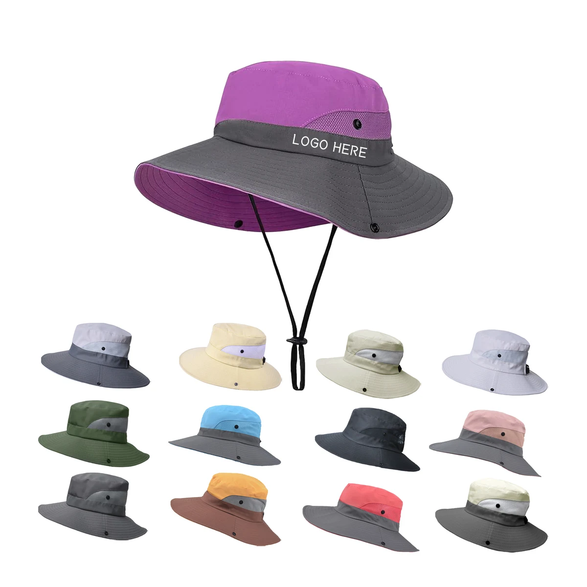 Women's Outdoor UV Protection Foldable Sun Hats 1