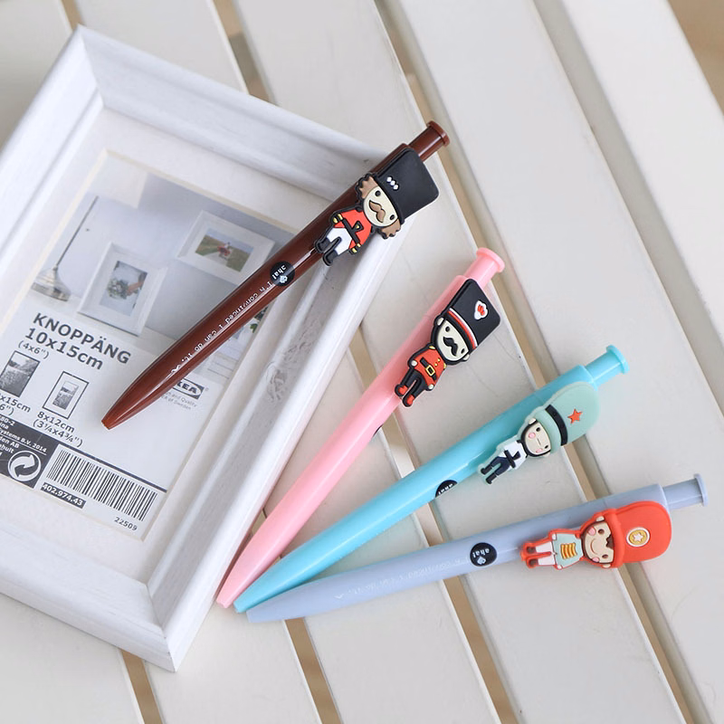 Soldier Cartoon Gel Pen