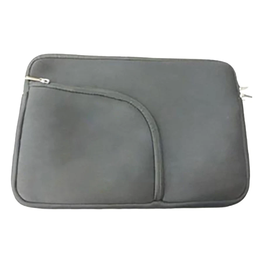Laptop Sleeve with Zipper and Small Zipped Pocket - Neoprene 1