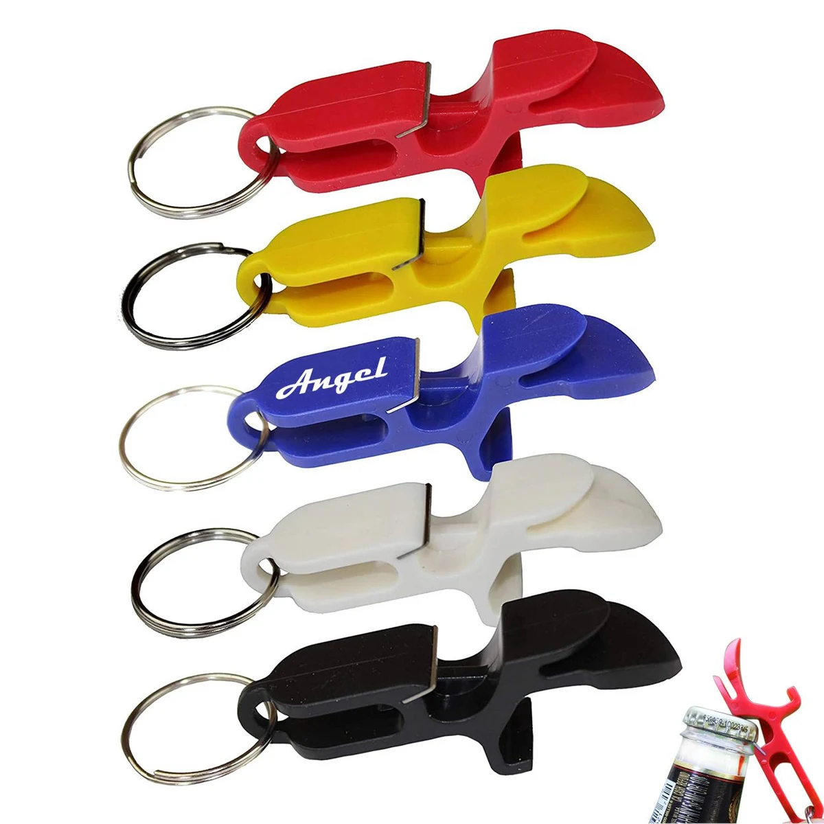 Shotgun Tool Bottle Opener Keychain 1