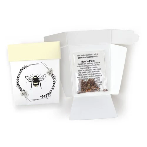Save the Pollinators - Planter Pot Seed Packet 1