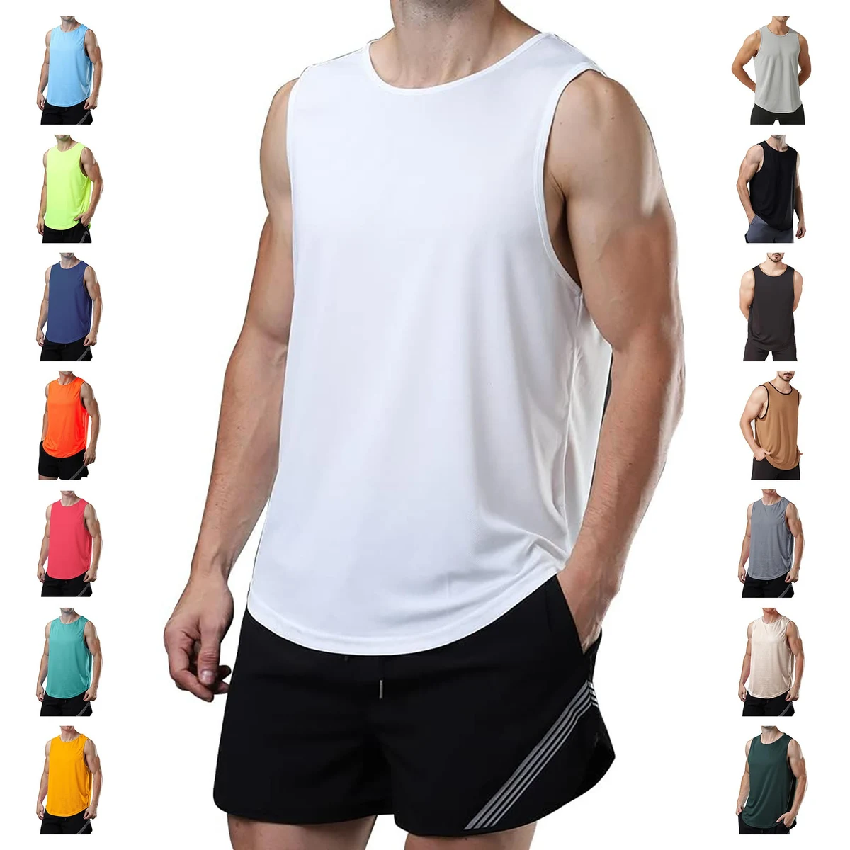 Men's Mesh Tank Top 1